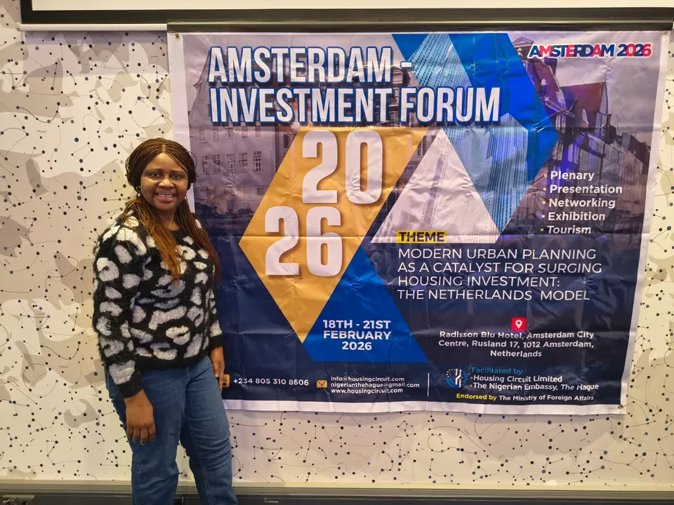 Josephine Asemota at the Amsterdam Investment Forum 2026