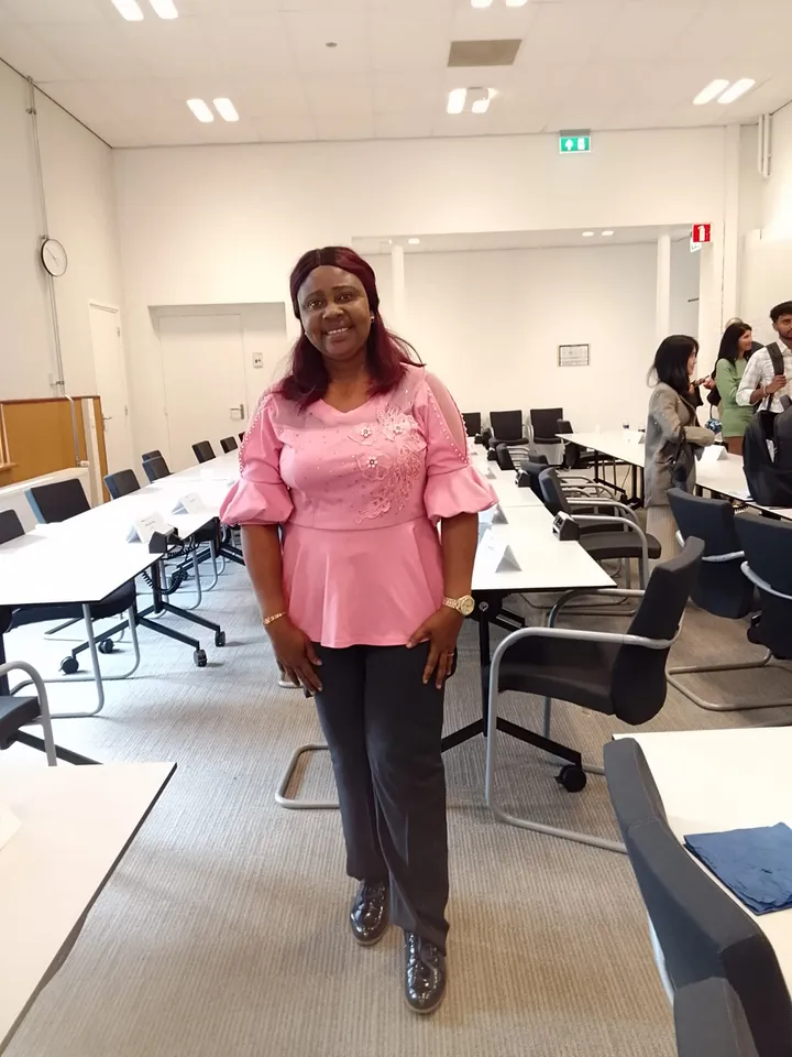 Josephine Iyen Asemota in the seminar room during MSM Corporate Week